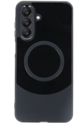 Newface Samsung A36 Kılıf Maya Karbon Kapak - Siyah resmi