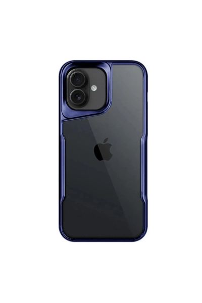 Newface iPhone 16 Kılıf Boyi Silikon Kapak - Lacivert resmi