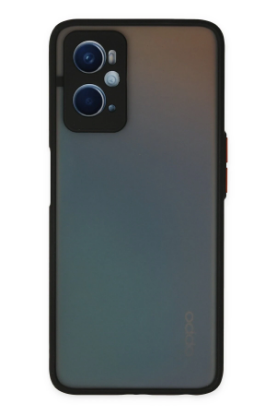 Newface Oppo A96 Kılıf Montreal Silikon Kapak - Siyah resmi