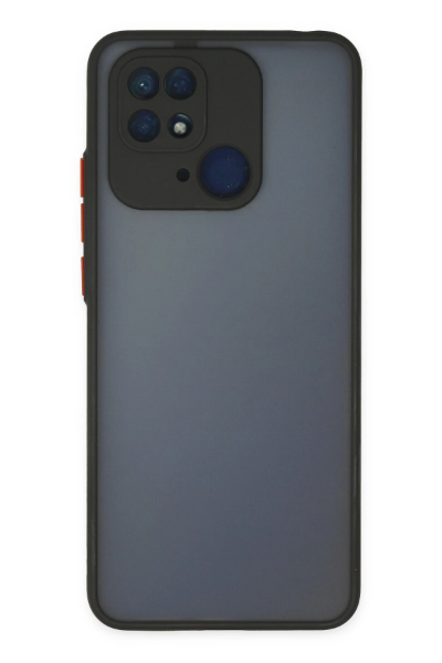 Newface Xiaomi Redmi 10C Kılıf Montreal Silikon Kapak - Siyah resmi