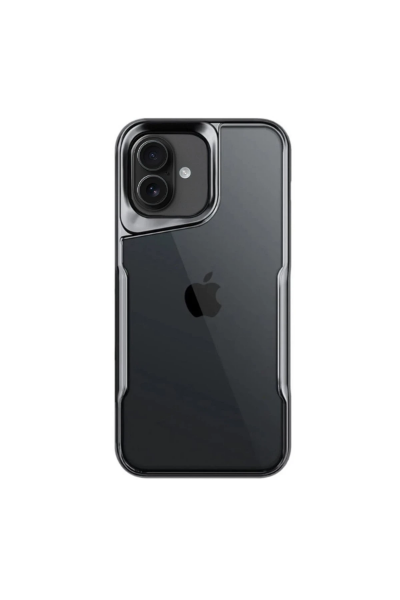 Newface iPhone 16 Plus Kılıf Boyi Silikon Kapak - Titan Gri resmi