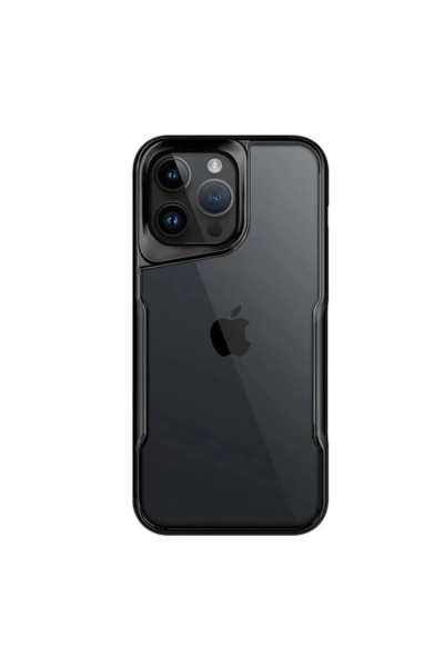 Newface iPhone 16 Pro Kılıf Boyi Silikon Kapak - Siyah resmi