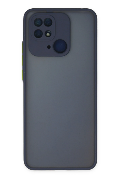 Newface Xiaomi Redmi 10C Kılıf Montreal Silikon Kapak - Lacivert resmi