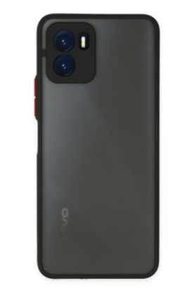 Newface Vivo Y15S Kılıf Montreal Silikon Kapak - Siyah resmi