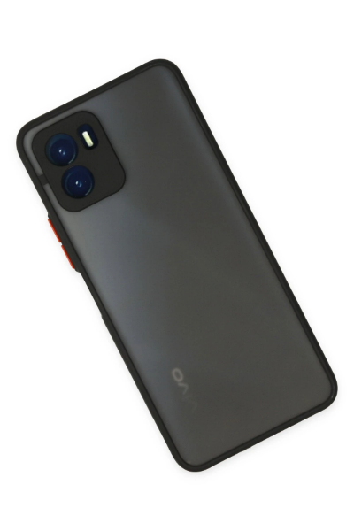 Newface Vivo Y15S Kılıf Montreal Silikon Kapak - Siyah resmi