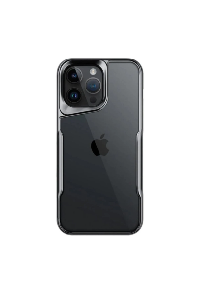 Newface iPhone 16 Pro Kılıf Boyi Silikon Kapak - Titan Gri resmi