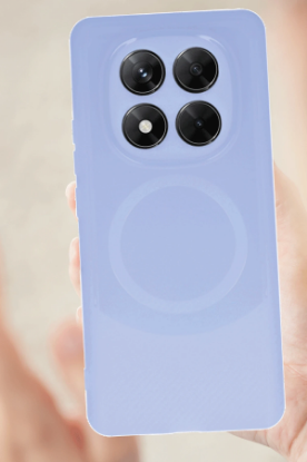 Newface Xiaomi Redmi Note 14 Pro 5G Kılıf Maya Karbon Kapak - Lacivert resmi