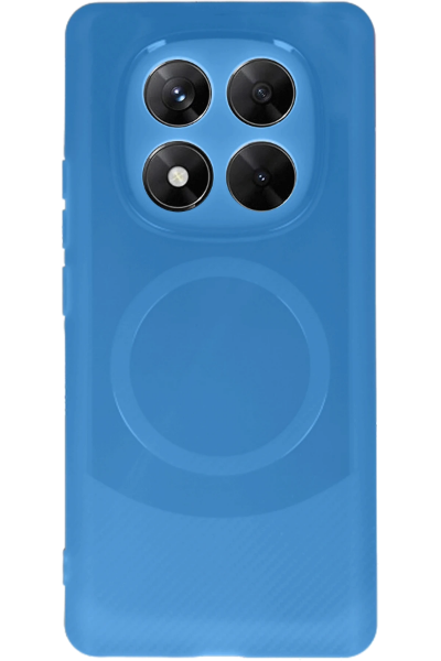 Newface Xiaomi Redmi Note 14 Pro 5G Kılıf Maya Karbon Kapak - Lacivert resmi