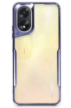 Newface Oppo A38 Kılıf Boyi Silikon Kapak - Lacivert resmi