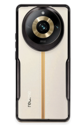 Newface Realme 11 Pro Kılıf Boyi Silikon Kapak - Siyah resmi