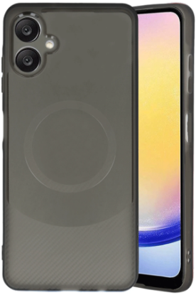 Newface Samsung A06 Kılıf Maya Karbon Kapak - Siyah resmi