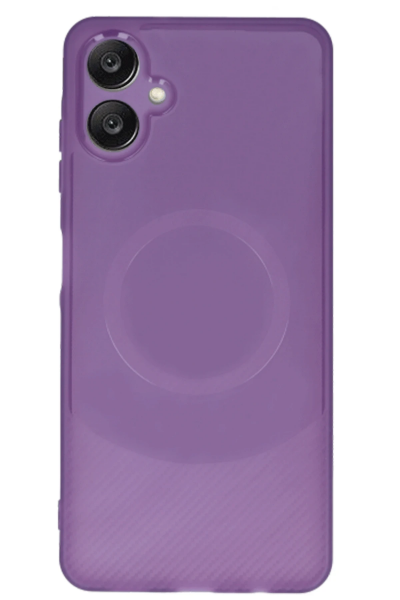 Newface Samsung A06 Kılıf Maya Karbon Kapak - Mürdüm resmi