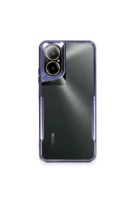 Newface Realme 12 Lite Kılıf Boyi Silikon Kapak - Lacivert resmi