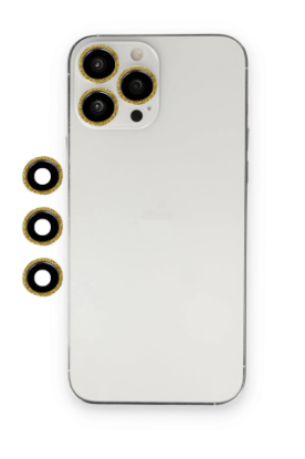 Newface iPhone 12 Pro Max Shine Kamera Lens - Gold resmi