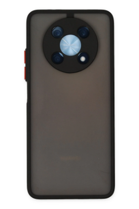 Newface Huawei Nova Y90 Kılıf Montreal Silikon Kapak - Siyah resmi