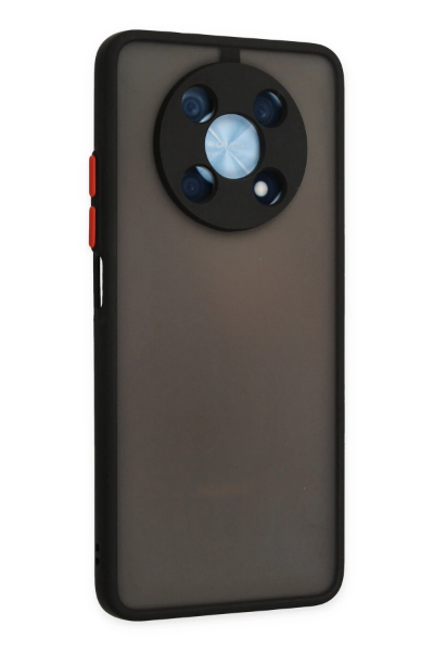 Newface Huawei Nova Y90 Kılıf Montreal Silikon Kapak - Siyah resmi