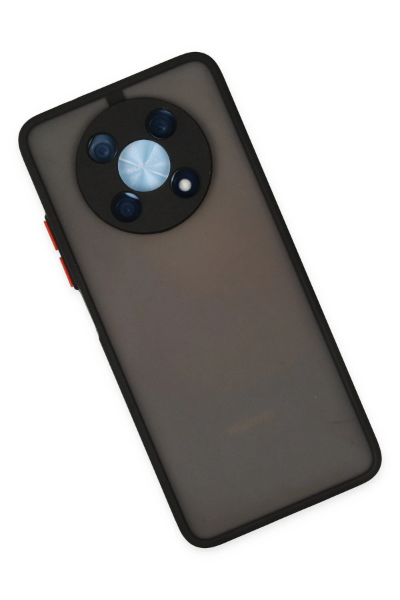 Newface Huawei Nova Y90 Kılıf Montreal Silikon Kapak - Siyah resmi