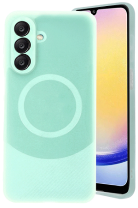 Newface Samsung A26 Kılıf Maya Karbon Kapak - Su Yeşili resmi