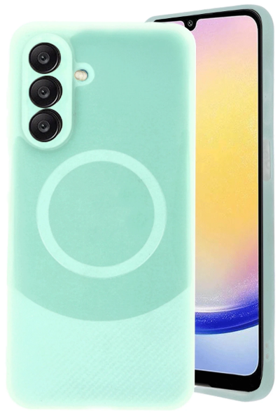 Newface Samsung A56 Kılıf Maya Karbon Kapak - Su Yeşili resmi