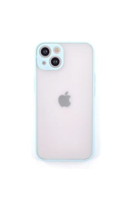 Newface iPhone 14 Kılıf Montreal Silikon Kapak - Turkuaz resmi