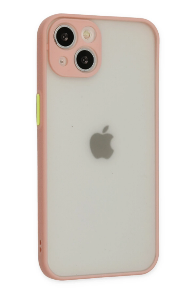 Newface iPhone 14 Kılıf Montreal Silikon Kapak - Pembe resmi