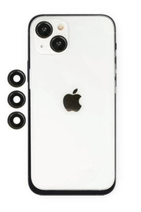 Newface iPhone 14 Shine Kamera Lens - Siyah resmi