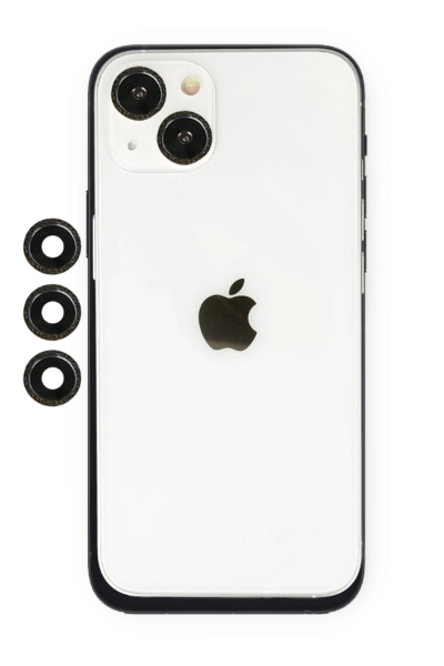 Newface iPhone 14 Shine Kamera Lens - Siyah resmi