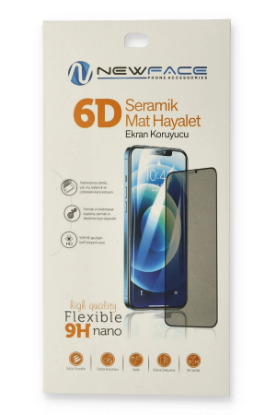 Newface Xiaomi Redmi Note 12 4G 6D Mat Seramik Hayalet Nano Ekran Koruyucu resmi