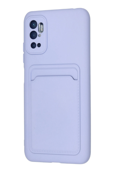Newface Xiaomi Redmi Note 11 SE Kılıf Kelvin Kartvizitli Silikon - Lila resmi