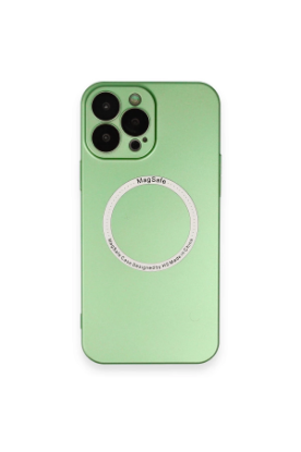Newface iPhone 13 Pro Kılıf Jack Magneticsafe Lens Silikon - Yeşil resmi