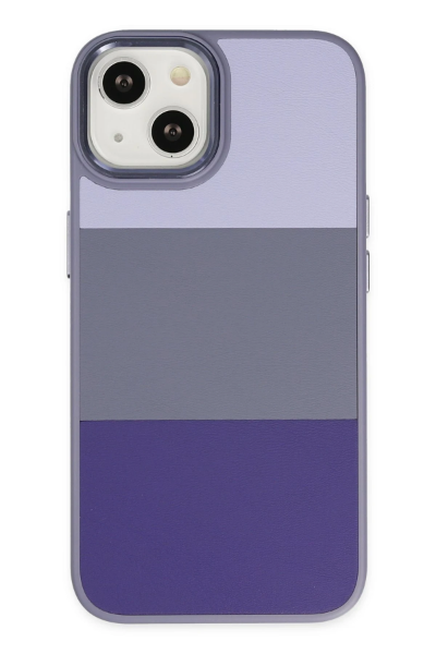 Newface iPhone 14 Plus Kılıf King Kapak - Lila-Mor resmi