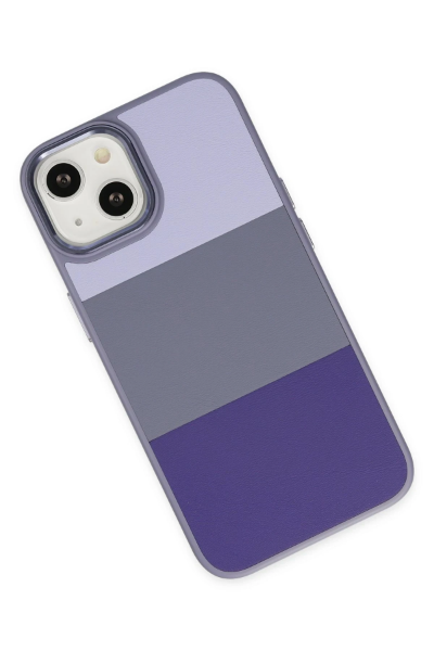 Newface iPhone 14 Plus Kılıf King Kapak - Lila-Mor resmi