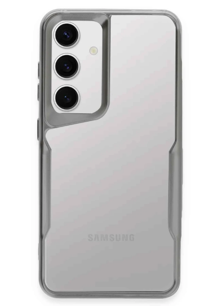 Newface Samsung Galaxy A26 Kılıf Boyi Silikon Kapak - Gümüş resmi