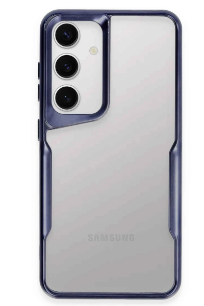 Newface Samsung Galaxy A36 Kılıf Boyi Silikon Kapak - Lacivert resmi