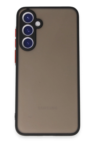 Newface Samsung Galaxy S23 Kılıf Montreal Silikon Kapak - Siyah resmi