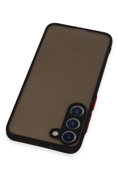 Newface Samsung Galaxy S23 Plus Kılıf Montreal Silikon Kapak - Siyah resmi