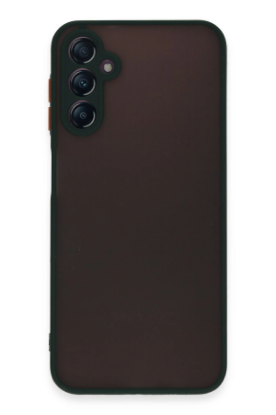 Newface Samsung Galaxy A14 4G Kılıf Montreal Silikon Kapak - Yeşil resmi