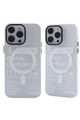 Newface iPhone 12 Pro Max Kılıf Apollo Magneticsafe Desenli Kapak - Apollo Şeffaf - 4 resmi