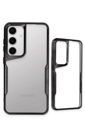 Newface Samsung Galaxy S25 Kılıf Boyi Silikon Kapak - Gümüş resmi