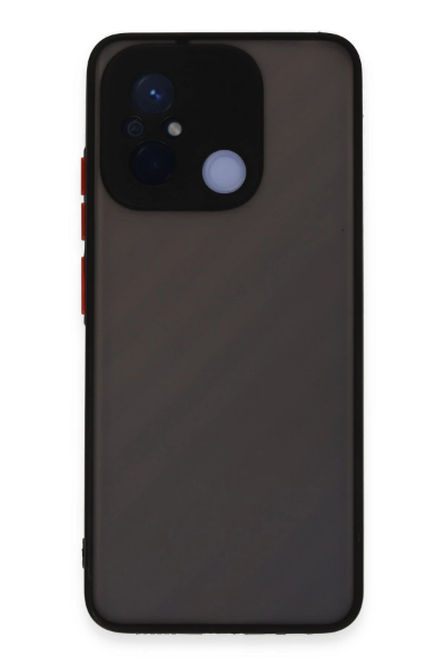 Newface Xiaomi Redmi 12C Kılıf Montreal Silikon Kapak - Siyah resmi