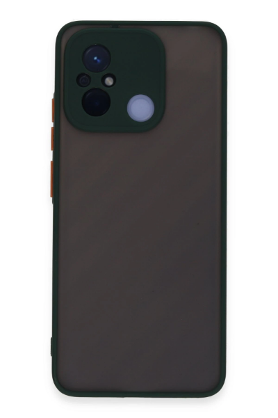 Newface Xiaomi Redmi 12C Kılıf Montreal Silikon Kapak - Yeşil resmi