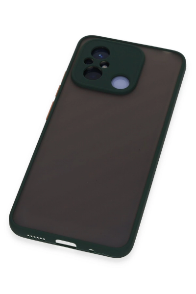 Newface Xiaomi Redmi 12C Kılıf Montreal Silikon Kapak - Yeşil resmi