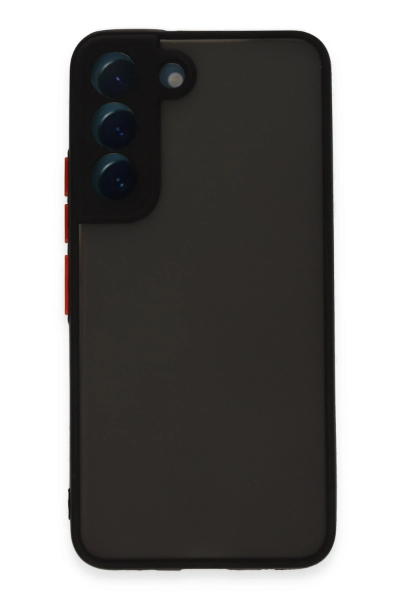 Newface Samsung Galaxy S22 Kılıf Montreal Silikon Kapak - Siyah resmi