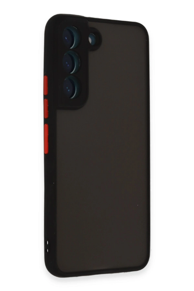 Newface Samsung Galaxy S22 Kılıf Montreal Silikon Kapak - Siyah resmi