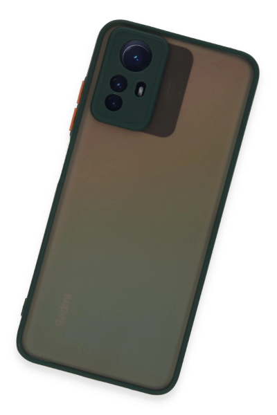 Newface Xiaomi Redmi Note 12S Kılıf Montreal Silikon Kapak - Yeşil resmi