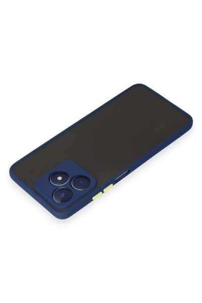 Newface Realme C53 Kılıf Montreal Silikon Kapak - Lacivert resmi