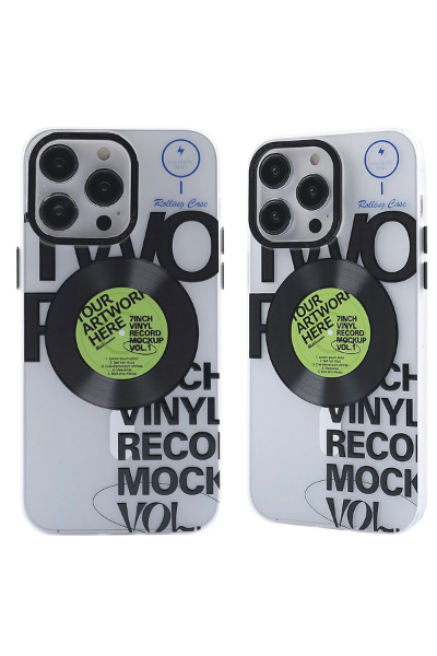 Newface iPhone 14 Pro Kılıf Apollo Magneticsafe Desenli Kapak - Apollo Şeffaf - 5 resmi