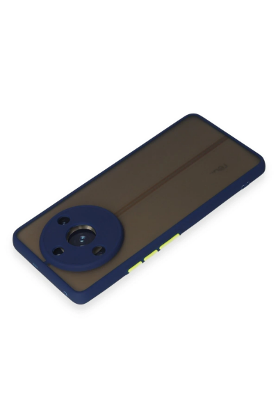 Newface Realme 11 Pro Kılıf Montreal Silikon Kapak - Lacivert resmi