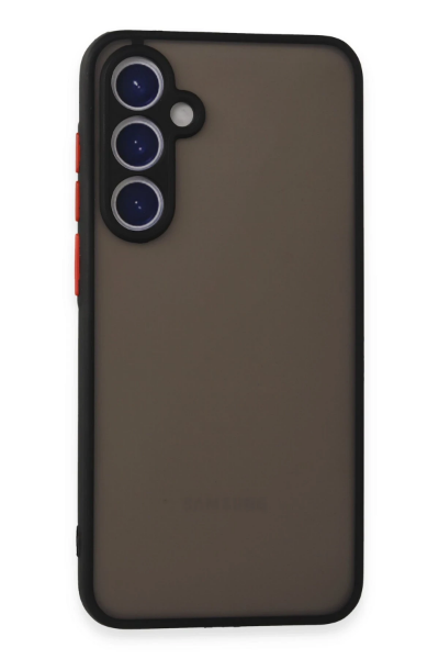 Newface Samsung Galaxy S23 FE Kılıf Montreal Silikon Kapak - Siyah resmi