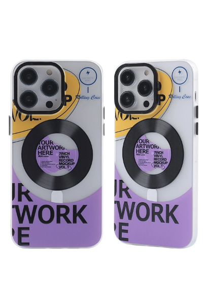 Newface iPhone 14 Pro Kılıf Apollo Magneticsafe Desenli Kapak - Apollo Şeffaf - 6 resmi